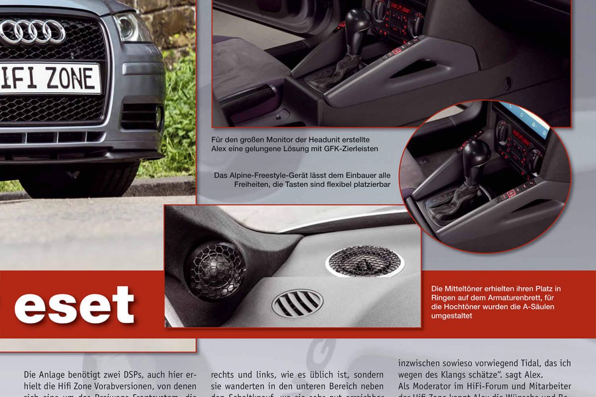 Audi — CarHifi-Zone Projekt