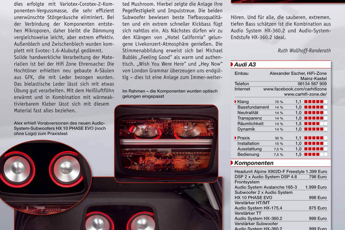 Audi — CarHifi-Zone Projekt