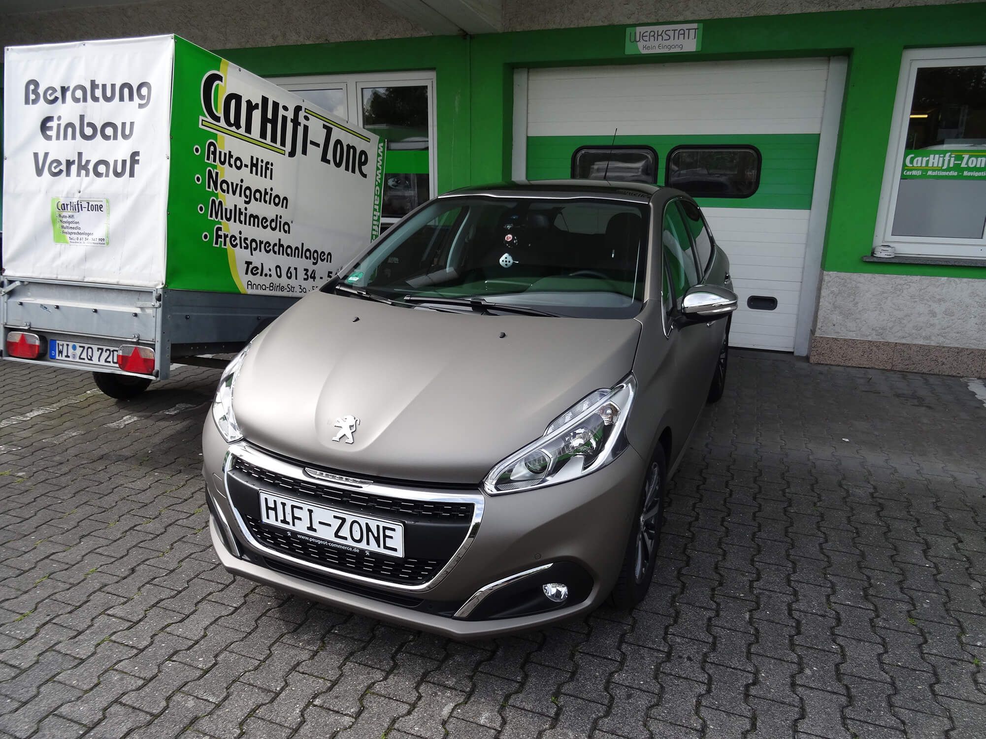 Peugeot — CarHifi-Zone Projekt
